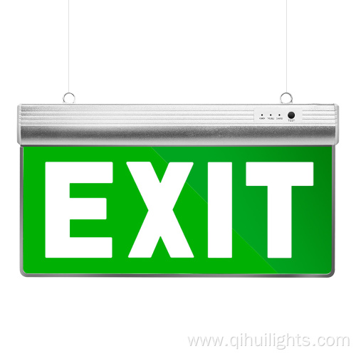 Annual inspection LED exit sign light